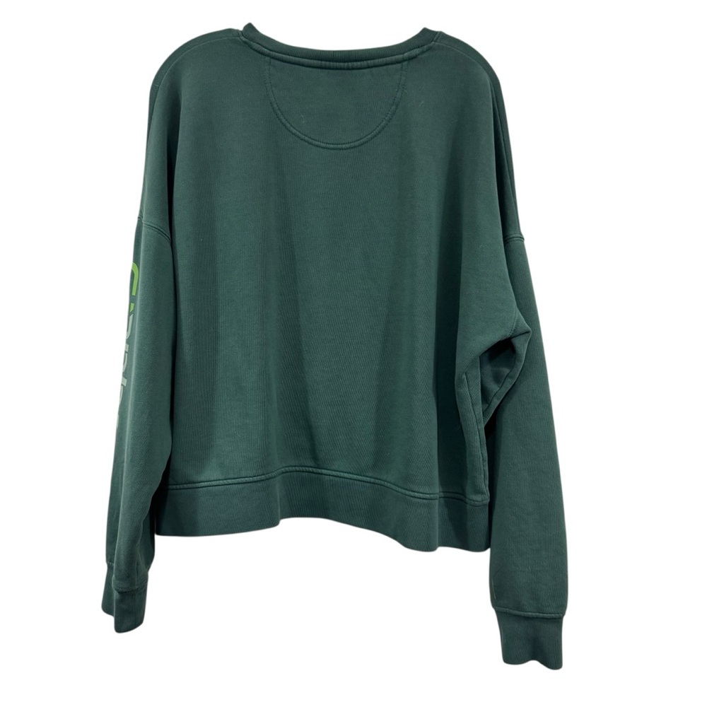 Carhartt Women's Tencel Fiber Series Loose Fit Sleeve Graphic Sweatshirt Balsam - Picture 4 of 11